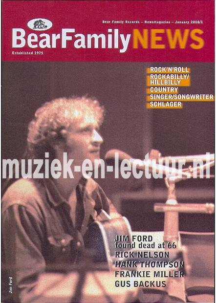 Bear Family News 2008 nr. 1 Bear Family News 2008 nr. 1